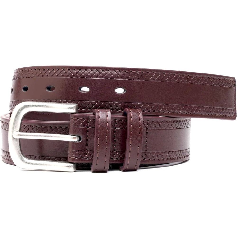 Men's Belt length 56" Extra Long Belt with Tail Reinforced Strap for Casual Work